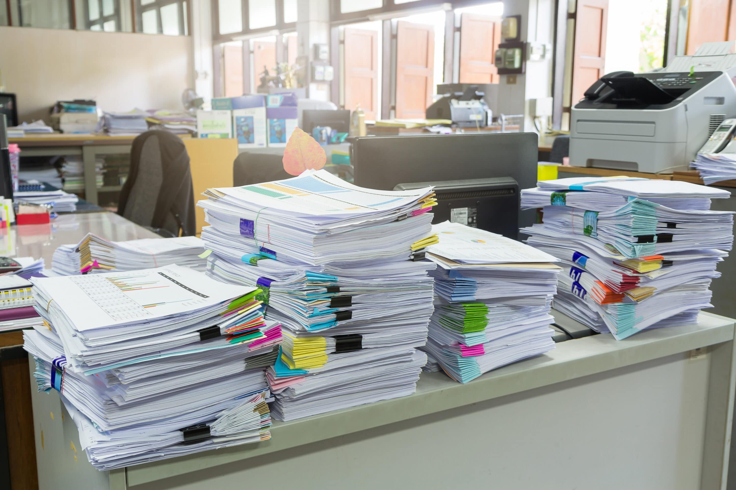 papierlose büroorganisation mit holix