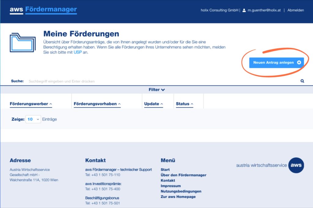KMU.DIGITAL Foerderung beantragen 2 2 holix.at